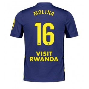 Atletico Madrid Nahuel Molina #16 Udebanetrøje 2025-26 Kortærmet